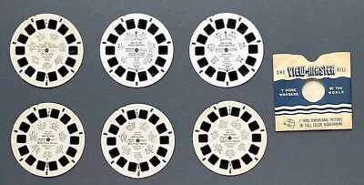 Man In Space~era Of The Space Shuttle~the Secret From Space-6 View-master Reels • $12