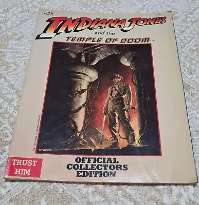 Indiana Jones And The Temple Of Doom Official Collectors Edition Book  • $20
