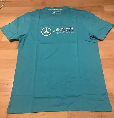 Mercedes AMG Petronas F1 Official T-Shirt Tee Men's 2024 • £2