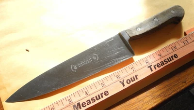$39.99 • Buy Hammacher Schlemmer 7.5  Chef Butcher Knife Germany Many For Sale Vintage