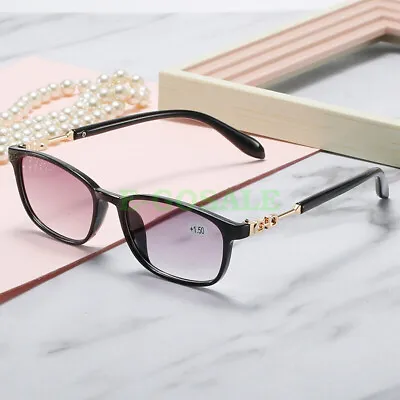 £5.50 • Buy 2022 Women's Magnifying Eyeglasses Sunglasses Tinted Frameless Reading Glasses