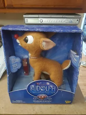 2002 Memory Lane Newborn Rudolph Red Nosed Reindeer Island Of Misfit Toys • $150