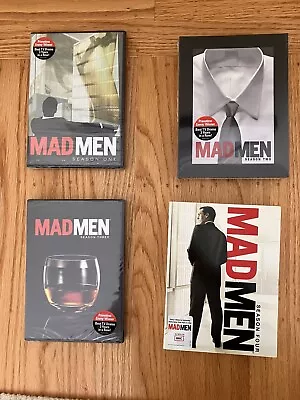 DVD Lot Mad Men Complete Seasons 1-4 Madmen Seasons 1 2 3 4 • $20