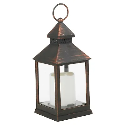 23cm Decorative LED Candle Lanterns Light Holders Indoor Outdoor Hanging D?cor • £13.49