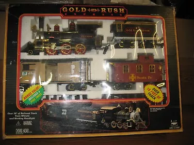 New Bright G Scale Gold Rush Express #186 Model Train Set New In Box • $69.99