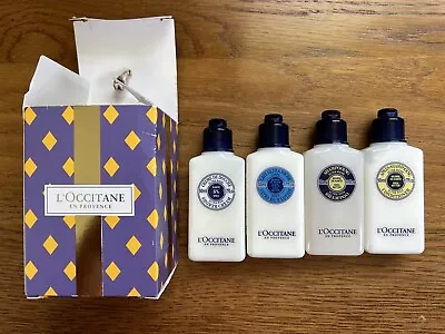 L’Occitane Shea Butter  Travel 4 Set Shower Gel/Shampoo/Conditioner/BodyLotion • £10