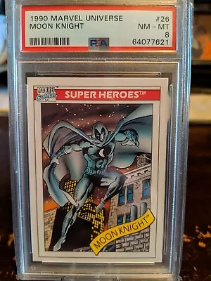 1990 Marvel Moon Knight PSA 8 • $0.99