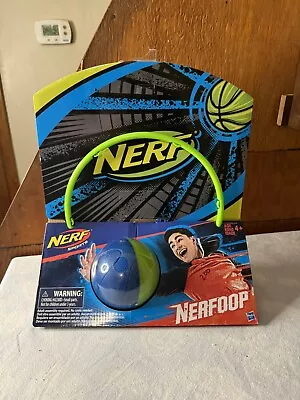 NEW Nerf Sports Nerfoop Door Basketball Backboard Hoop & Net And Mini Foam Ball • $18.90