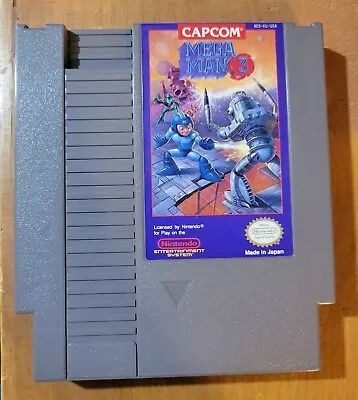 Mega Man 3 (Nintendo Entertainment System 1990) NES • $26.50
