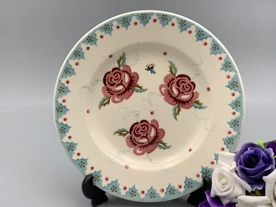 £17.99 • Buy Emma Bridgewater Rose And Bee 8,3/4  Dessert / Salad Plate.