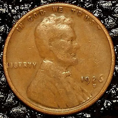 1926-S Lincoln Cent ~ VERY GOOD (VG) Condition ~ COMBINED SHIPPING! • $16.95