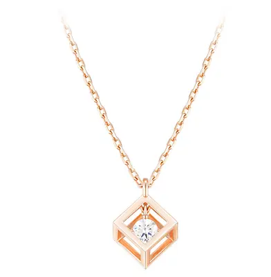 J.Estina IU's Pick J Cube Necklace LALA J Line JJLJNQ0BF515SR420/korea • $118