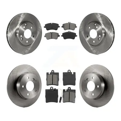 Brake Rotors Semi-Metallic Pad Front Rear Kit For Mercedes-Benz C240 CLK350 C320 • $157.49
