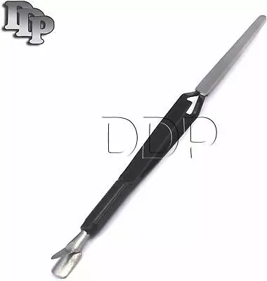 DDP Acrylic Nail Pincher  Multi Function Cuticle Pusher Tweezer Magic Wand Black • $7.10