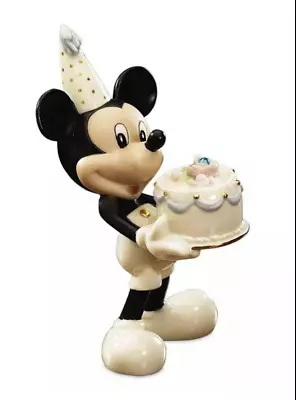 Vintage Lenox Disney Fine China Mickey Mouse Birthday Figure Ideal Cake Topper • $18.66