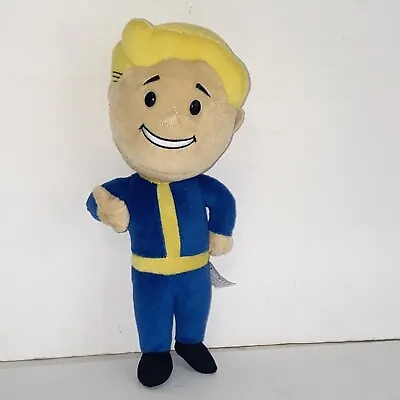 2015 Official Gaming Heads 12  Plush Fallout 3 Vault Tec Boy 101 Thumbs Up • $34.99