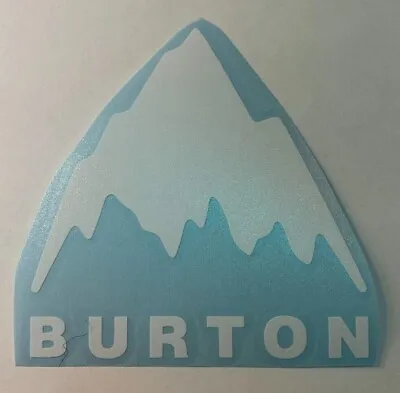 Burton Logo #1 - Die Cut Vinyl Decal Sticker Outdoor Vintage Snowboard Ski Skate • $5.50