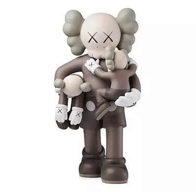 2018 KAWS CLEAN SLATE Companion Vinyl Figure Kawsone Medicom Brown NIB  • $2499