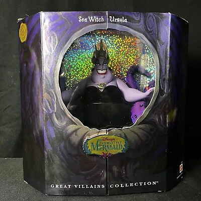 Disney's Sea Witch Ursula Doll Great Villains 1997 Mattel 17575 NRFB • $246.19