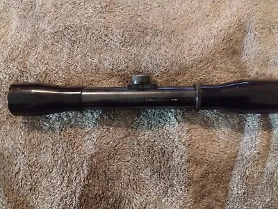 VINTAGE 1950s Lyman Gunsight Corp. Challenger Rifle Scope All-Weather Crosshair • $199.99