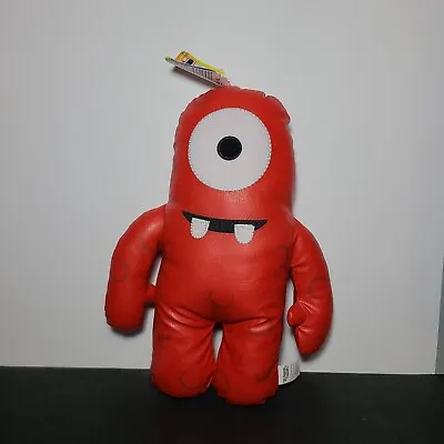 Yo Gabba Gabba! Muno Plush Figure Toy 2010 GabbaCaDabra Red WildBrain PPW Toys • $29.95