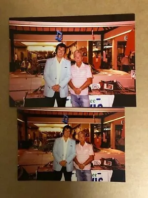  Ronnie Allyn Elvis Impersonator Signed Picture Lot(2) With Cadillac  • $35