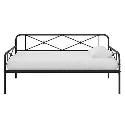 RealRooms Allysa Metal Daybed Strong Steel Slats And Frame No Box Spring • $169.99