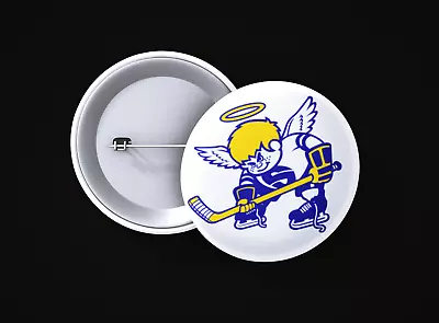 Retro Style 1970's  Minnesota Fighting Saints Button Pin - 2.25  NEW • $5.99