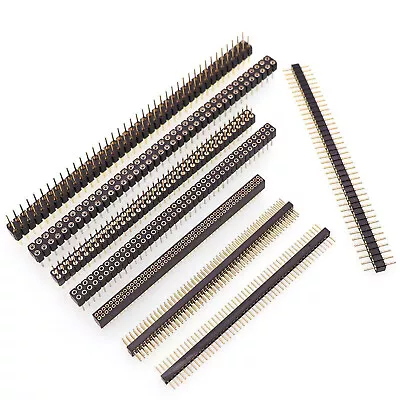 $151.69 • Buy Pitch 1.27mm PCB Connector Single/Double Row SMD Male Female Pin Header Arduinox