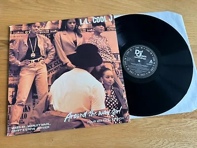 L.L. Cool J - Around The Way Girl 12  1991 NEAR MINT Vinyl Marley Marl 4 Mixes • $7.46