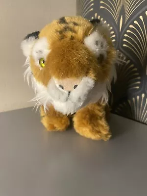 ZSL London Zoo Tiger Keel Toys Soft Toy Plush Souvenir 10” • £10