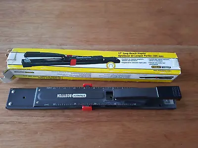 Stanley Bostitch 12  Long Reach Stapler B440LR ~ VGC Boxed. • £14