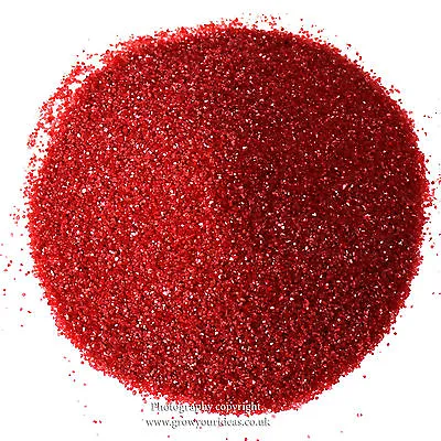 Red Coloured Sand For Crafts And Terrarium Projects | 100g • £1.69