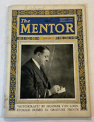 The Mentor Magazine June 1923 Witchcraft Witches & Witch-Finders • $24.88