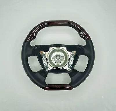 Mercedes-Benz R129 R170 W124 W140 W202 W208 W210 Sport Wood Steering Wheel Flat • $399