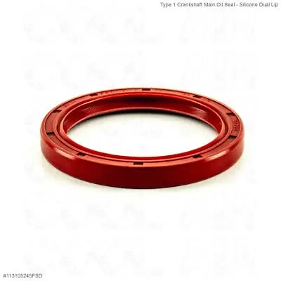 Aircooled VW 1200cc-1600cc Crankshaft Main Oil Seal - Silicone Dual Lip • $11.64