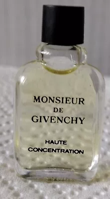 Monsieur De Givenchy HAUTE CONCENTRATION 0.10 FL.OZ / 3 ML Vintage Mini NEW • $39.99