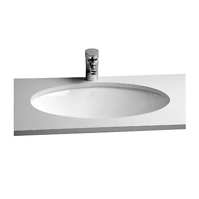 Vitra S20 Compact Under-Counter Basin 585mm Wide 0 Tap Hole • £98.95