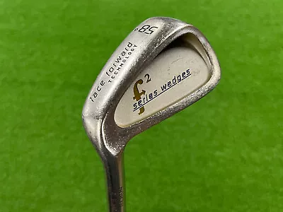 Face Forward Golf F2 SERIES 58* SAND WEDGE Left Handed Steel Wedge Flex SW • $34.99