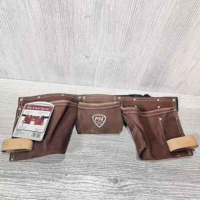 McGuire Nicholas 5 Pocket NAIL & TOOL APRON/ Belt Leather Utility Pouch • $15