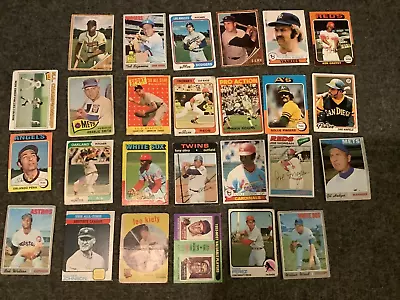 28 Vintage Baseball Stars W/HOF Poor Lot • $16