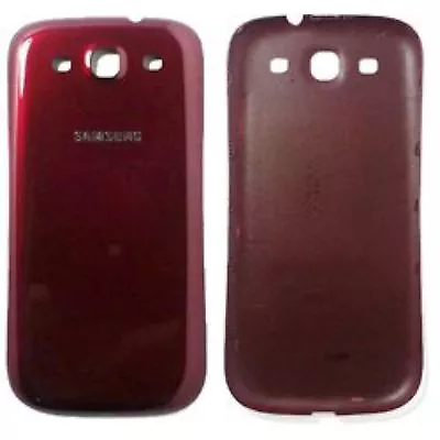 GENUINE Samsung Galaxy S3 S 3 III SCH-i747 BATTERY COVER RED Phone I9300 I535 • $4.27