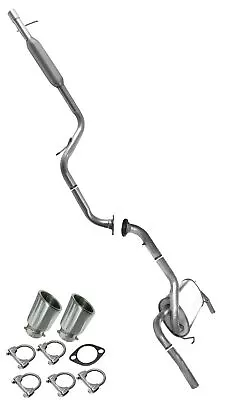 Resonator Muffler Exhaust Kit Fits: 2010-2012 Mazda 3 2.5L HATCHBACK With Tips • $389