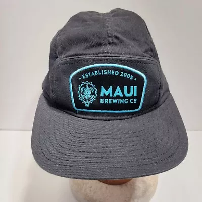 Maui Brewing Company Hat Adult  Black SnapBack Beer Lager IPA Hawaii • $24.99