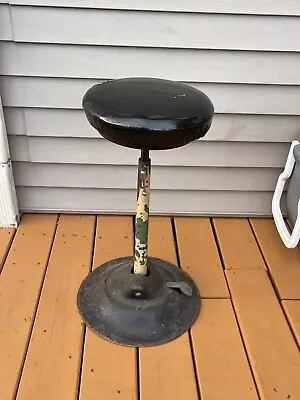 Vintage Dental Stool Medical Stool . SWS Dental Equipment . Cast Iron.Rare. • $169.97