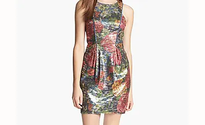 $19 • Buy Jessica Simpson - Sequin Floral Cocktail Dress - Sizes 10-12, 12-14, 14-16 BNWT