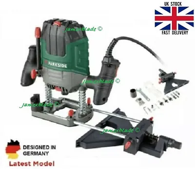 Paskside Powerful 1200W Electric Router With Accessories & Bits: POF1200D3 BNIB • £66.98