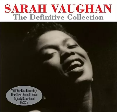 SARAH VAUGHAN  * 75 Greatest Hits * NEW 3-CD Box Set * All Original Songs • $15.97