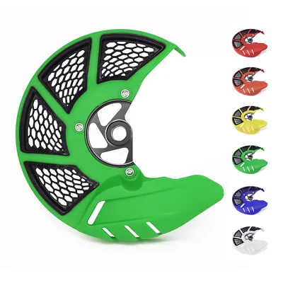Front Brake Disc Guard Cover Protect For KX250 KX450F KX250F KLX450R Motorcycle • $26.99