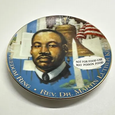 1995 Avon Decorative Saucer Let Freedom Ring Rev. Dr Martin Luther King Jr Ga14 • $9.38